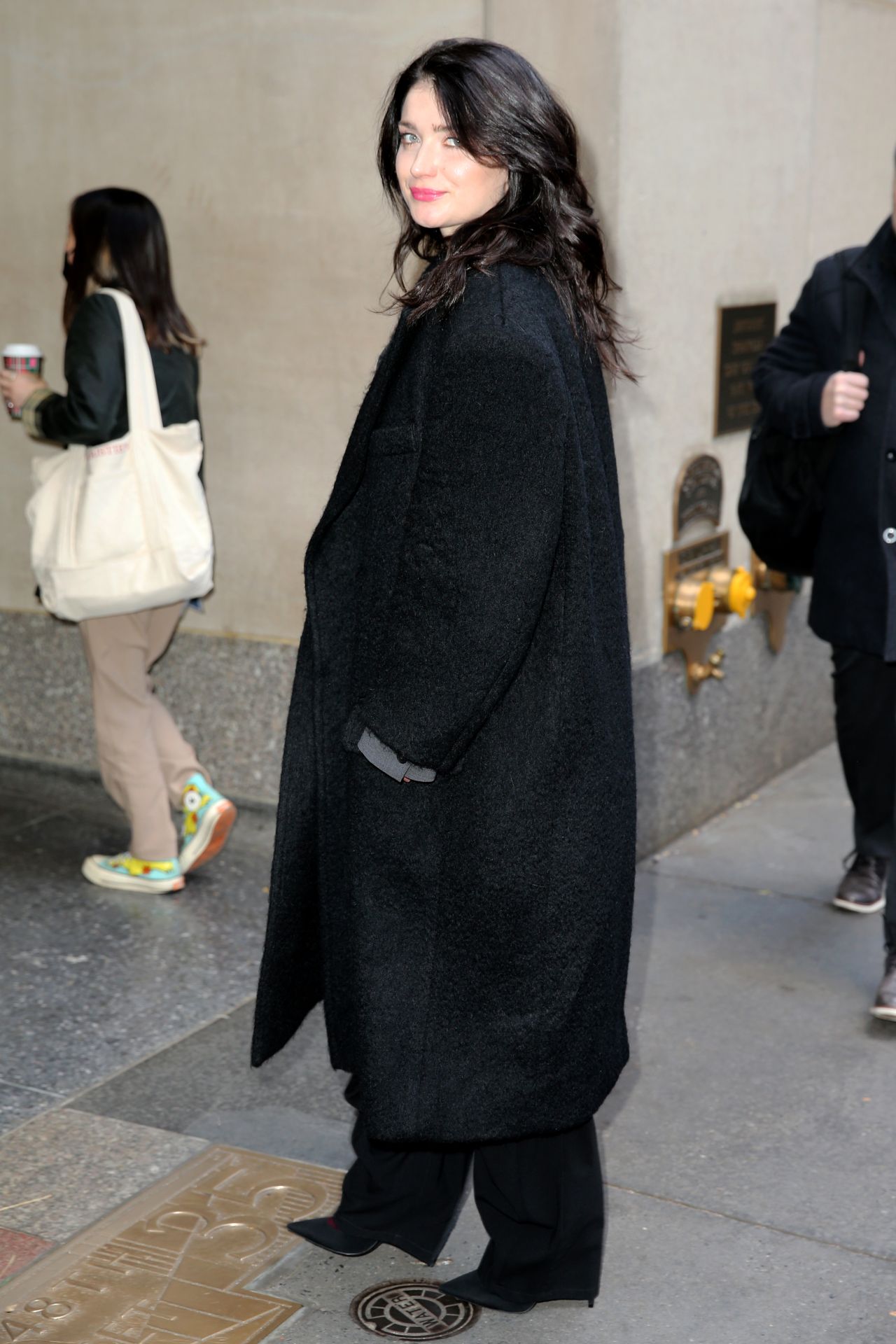 Eve Hewson Arrives at NBC Studios in New York City5